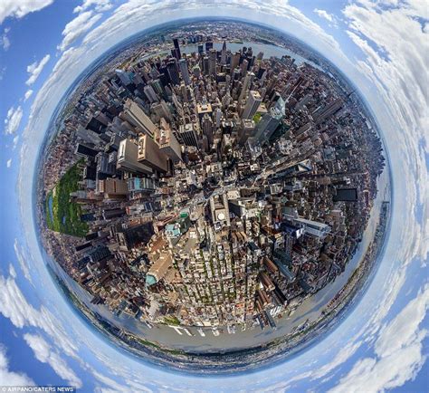 Raras E Increíbles Fotografías De Ciudades En 360 Grados Fotos