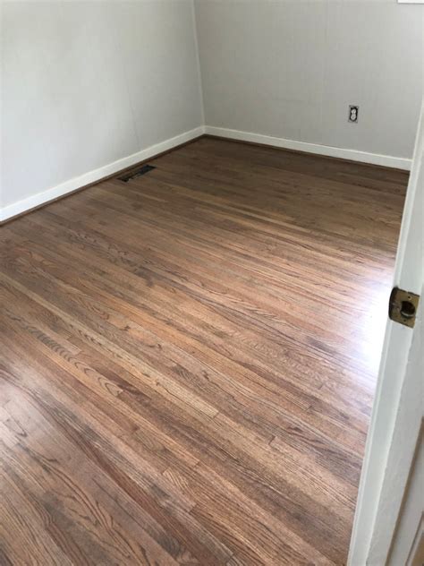 Red Oak Floor Stain Go Lighter Classic Gray And Special Walnut Blend