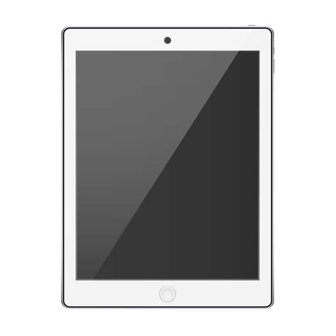 Tablet White Isolated 2297652 Vector Art At Vecteezy