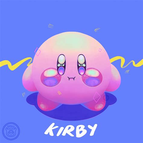 Kirby 💙💛 Gummyyy Illustrations Art Street