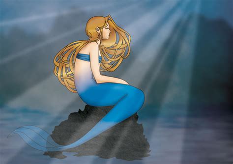 Lonely Mermaid By Minnyange On Deviantart