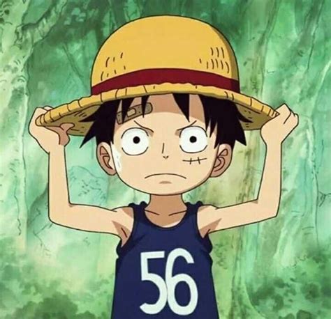 One Piece Luffy Luffy Kartun Wallpaper Lucu