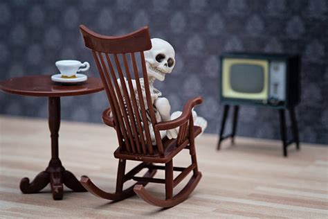 Skeleton Sitting Down Stock Photos Pictures And Royalty Free Images Istock