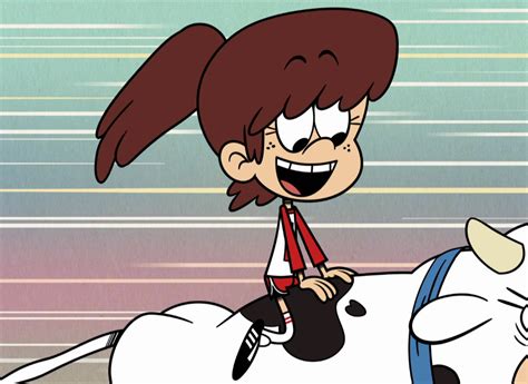 Lynn Loud Jr Riding Ursula The Cow By Drifterdunlap On Deviantart