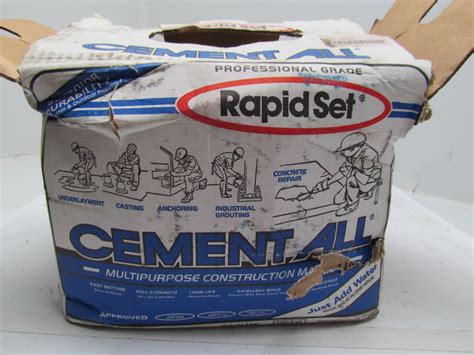Rapid Set Cement All 25Lb Underlayment Casting Grouting Repair 1hr Cure