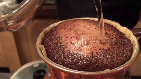 Japanese Pour Over Coffee Method 13 Kenya Red Mountain Youtube