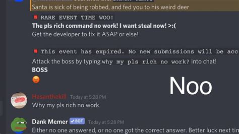 Discord Dank Memer Rare Event Youtube