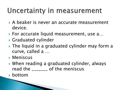 Check spelling or type a new query. PPT - Uncertainty in measurement, significant figures ...