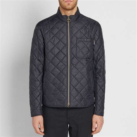 Barbour International Axle Quilted Jacket Black End Us
