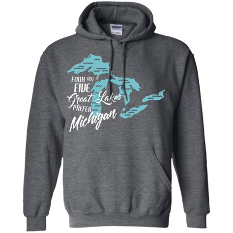 Four Out Of Five Great Lakes Prefer Michigan T Shirt Shirt Design Online
