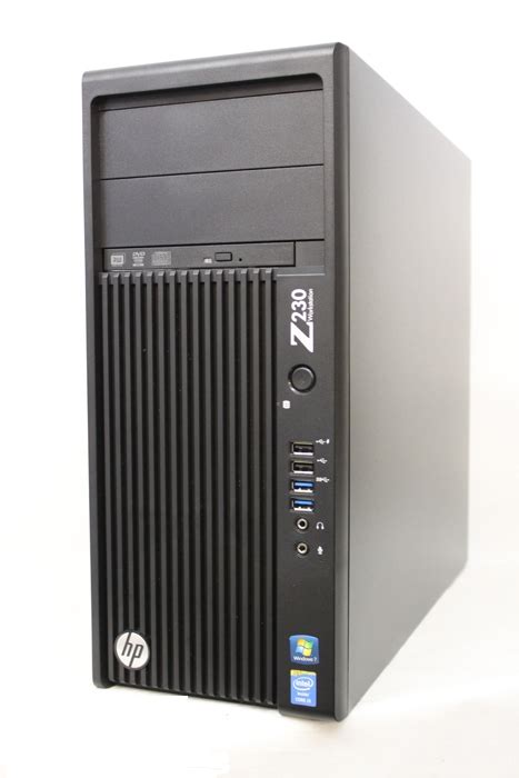 Hp Z230 Tower Workstation Intel Core I7 4790 360 Ghz 16gb Ram 256gb