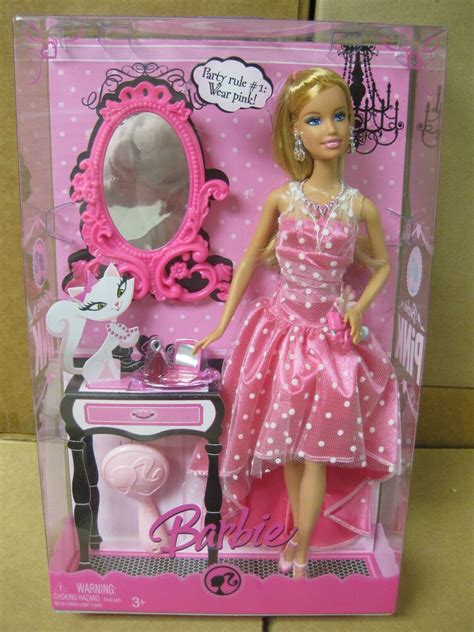 2008 Color Your World Pink Barbie Doll Mattel Barbie Pink Barbie Barbie Dolls