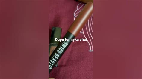 dupe of nyka chai youtube