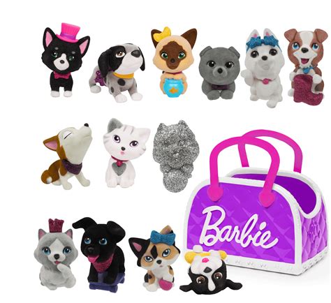 Barbie Pets Series 2 Mini Pets 2 Hidden Figures Fashion Dolls