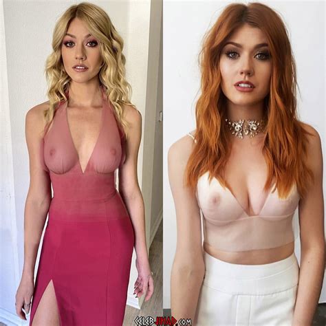 Katherine Mcnamara Braless See Thru And Nude Outtake Photos Released Celeb Jihad Explosive