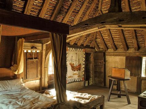 A Bedroom In The 15th Century Bayleat Farmhouse At The Weald And