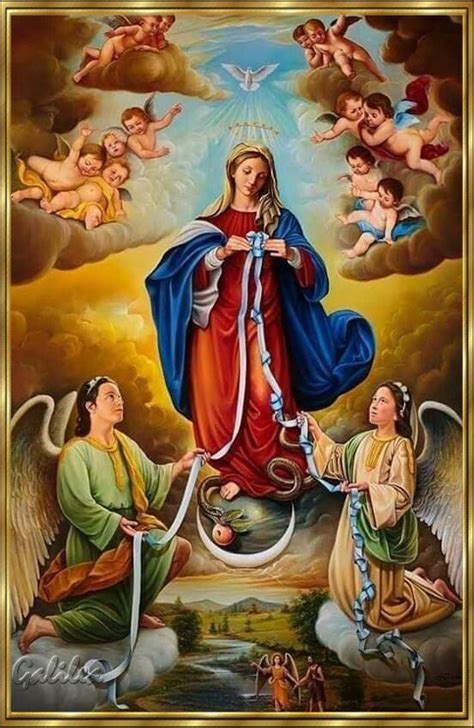 ImÁgenes De La Virgen MarÍa Desatanudos Imágenes De La Virgen Virgen