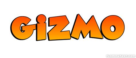 Gizmo Logo Herramienta De Dise O De Nombres Gratis De Flaming Text