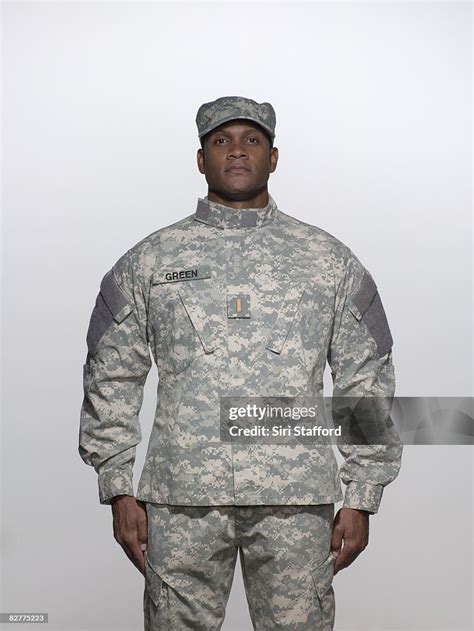 Man In Military Uniform Stock Photo Getty Images