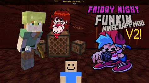 Minecraft Mod Wip Friday Night Funkin Friday Night Funkin
