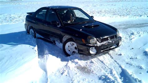 Subaru Stuck In The Snow Youtube