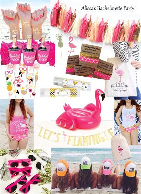 Inspiration For Alissas Bach Party In Miami Flamingle Bachelorette Party Bachelorette Party