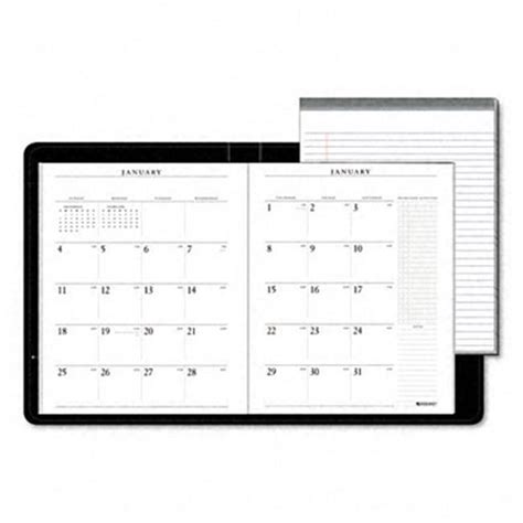 At A Glance 7029005 Executive Monthly Planner Padfolio Unruled 9 X 11