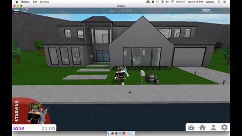 Roblox Welcome To Bloxburg First Mansion Remake 46k Doovi Otosection