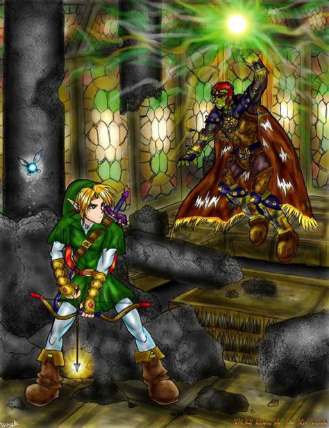 Link Vs Ganondorf By Darkfairy314 On Deviantart