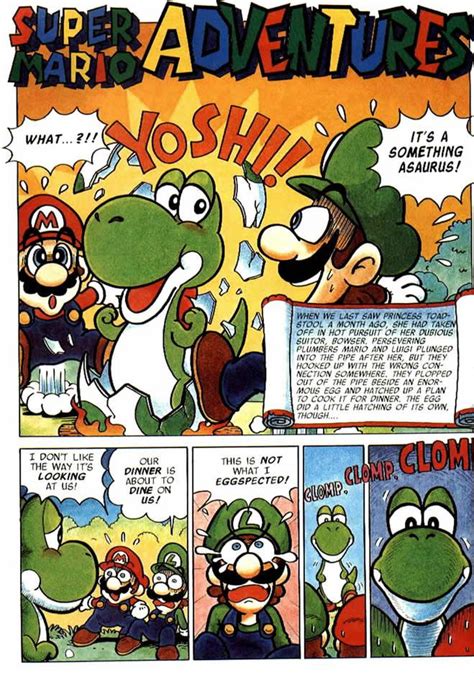 Super Luigi Bros Super Mario Bros Adventure Comics Issue
