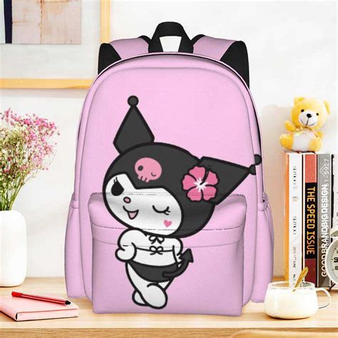 Kuromi Backpack Cute Kuromi Waterproof Backpack