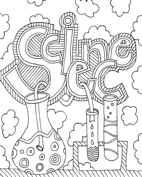 Free Science Coloring Page Free Printable Coloring Pages For Kids