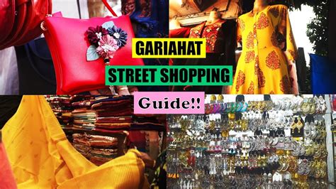 Gariahat Street Shopping Guide | Indian Festival Shopping Guide | Street Shopping in Kolkata ...