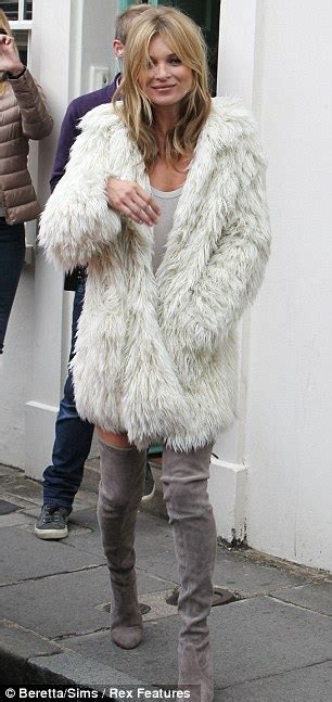 Kate Moss Really Is All Fur Coat And Literally No Knickers And Why