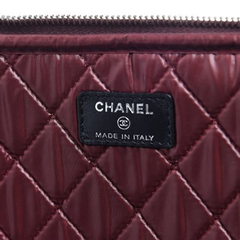 Chanel Nylon Quilted Laptop Case Black 439868