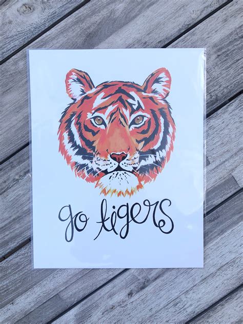 Tiger Print Etsy