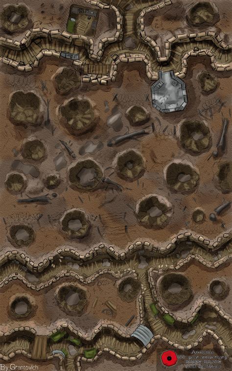 Ww1 Battle Map Free Battlemaps Dungeon Tiles Dungeon Maps Military Diorama Military Art
