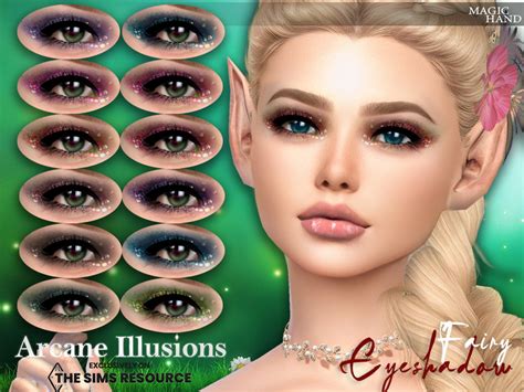 Arcane Illusions Fairy Eyeshadow N21 By Magichand At Tsr Sims 4 Updates