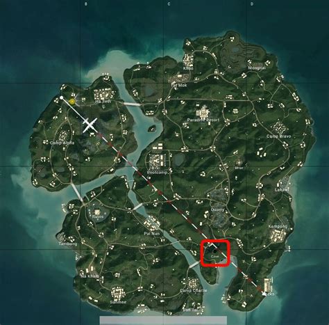Where To Drop And Loot On Sanhok Pubg Map Guide Allgamers