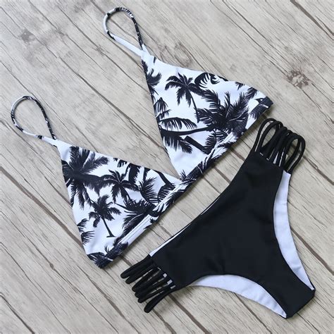 2017 New Bandage Bikini Set Brazilian Biquini Beach Wear Swimsuit Women
