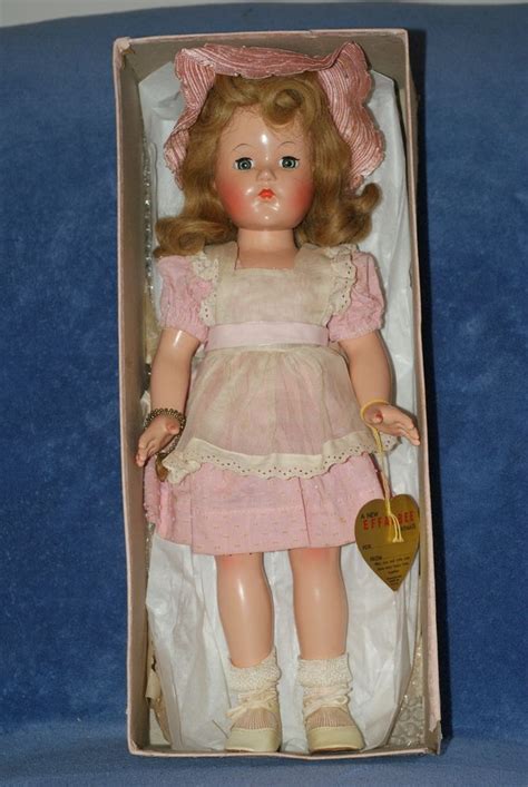 vintage 17 5 effanbee little lady composition doll all original in original box vintage dolls