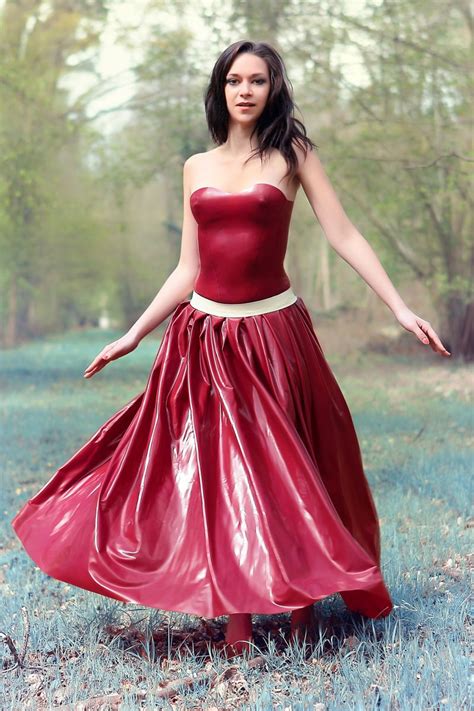 red latex rubber dress from abtex design latex loveliness 2 pinterest rubber dress latex