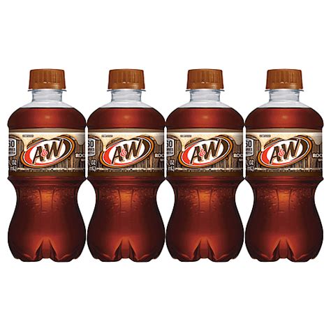 Aandw Root Beer 12 Fl Oz Bottles 8 Pack Multi Pack Bottled Soda Vg