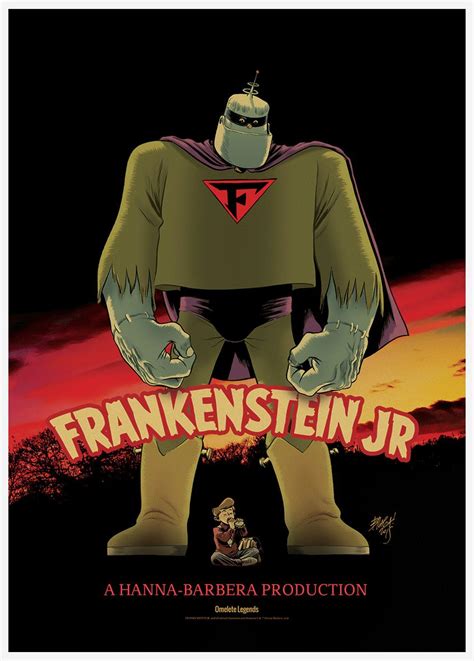 Frankenstein Jr Ccxp Poster Braga Marcelo Braga