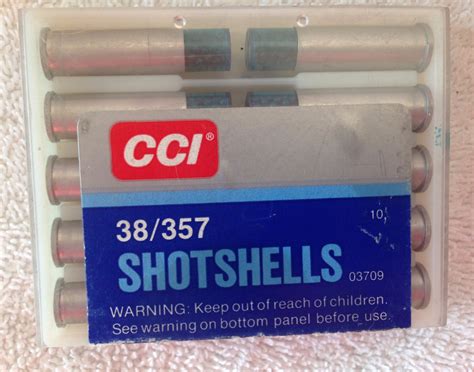 Cci Ammunition Cci 38 Special 357 Shotshells 10 Count Sealed Package