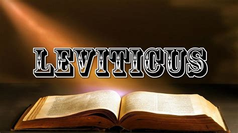 Leviticus 4 1 To 4 35 Youtube