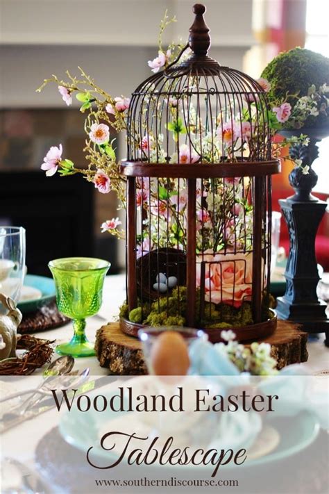 Woodland Easter Tablescape To Celebrate Spring Southern Discourse