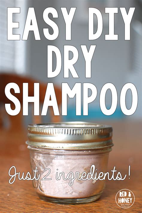 This easy and harmless recipe is much healthier for your scalp. DIY All-Natural Dry Shampoo (2 Ingredients!) - Red and Honey