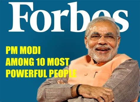 Prime Minister Narendra Modi Ranks Among Forbes Top 10 Worlds Most