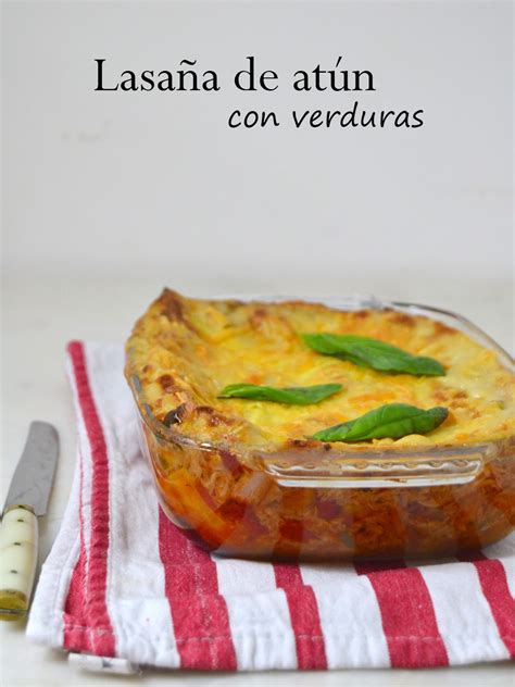 Lasaña de atún y verduras Fácil y deliciosa Cuuking Recetas de cocina